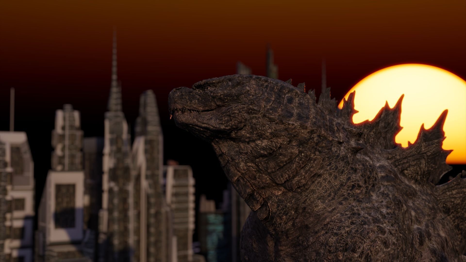 Godzilla - The Ultimate Roar 3D model_6