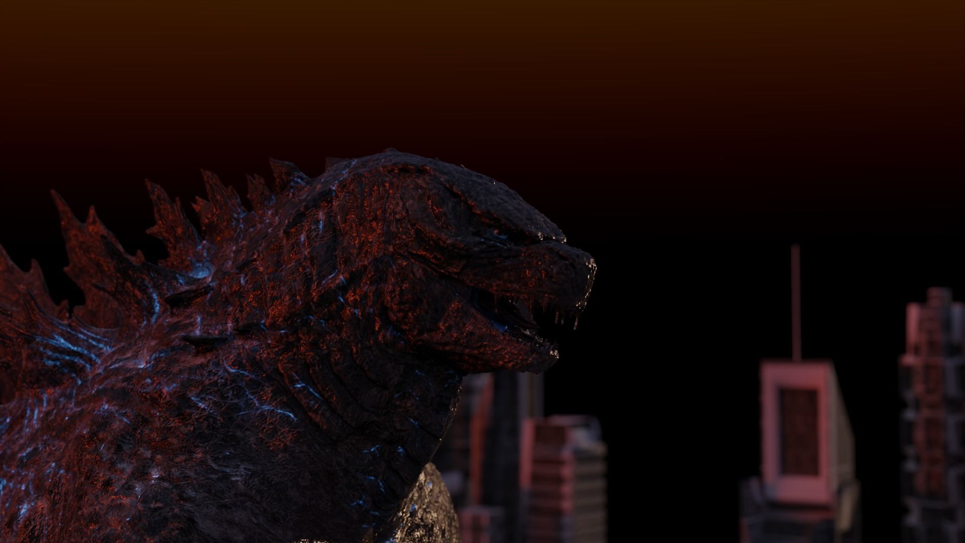 Godzilla - The Ultimate Roar 3D model_3