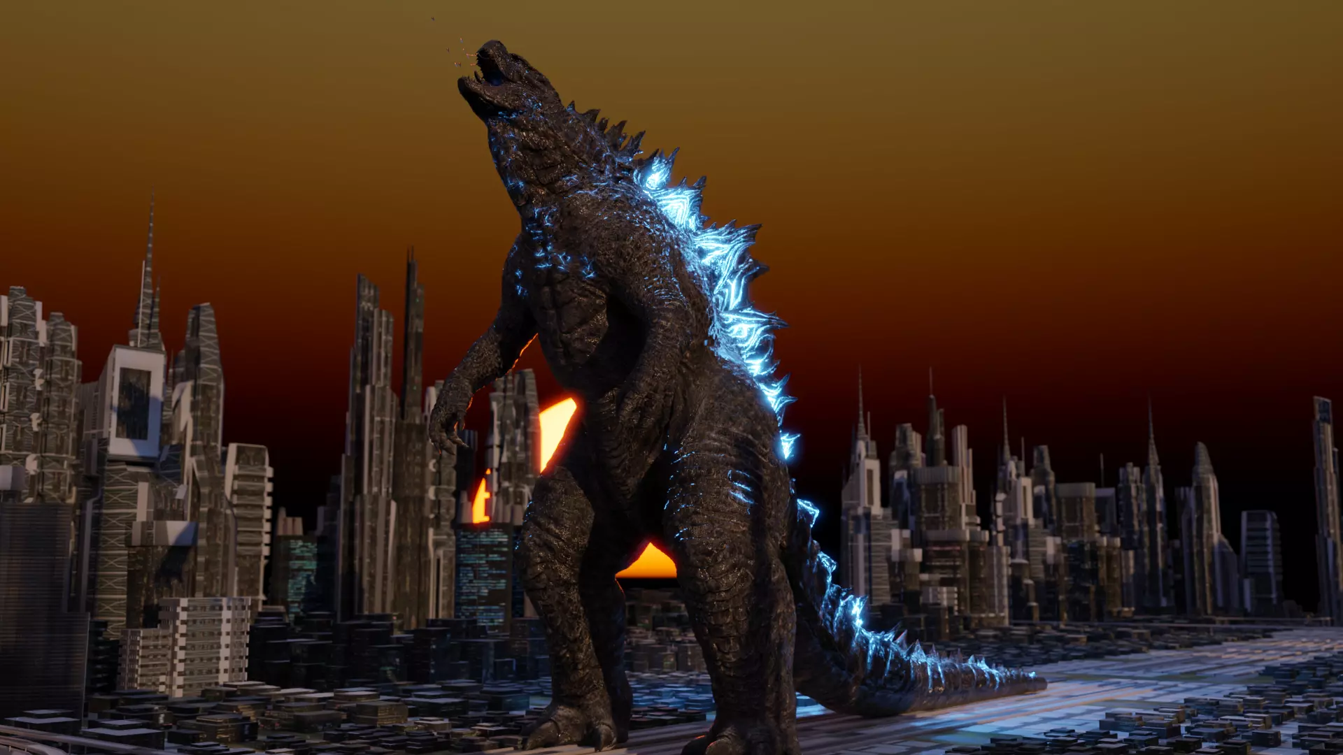 Godzilla - The Ultimate Roar 3D model_0