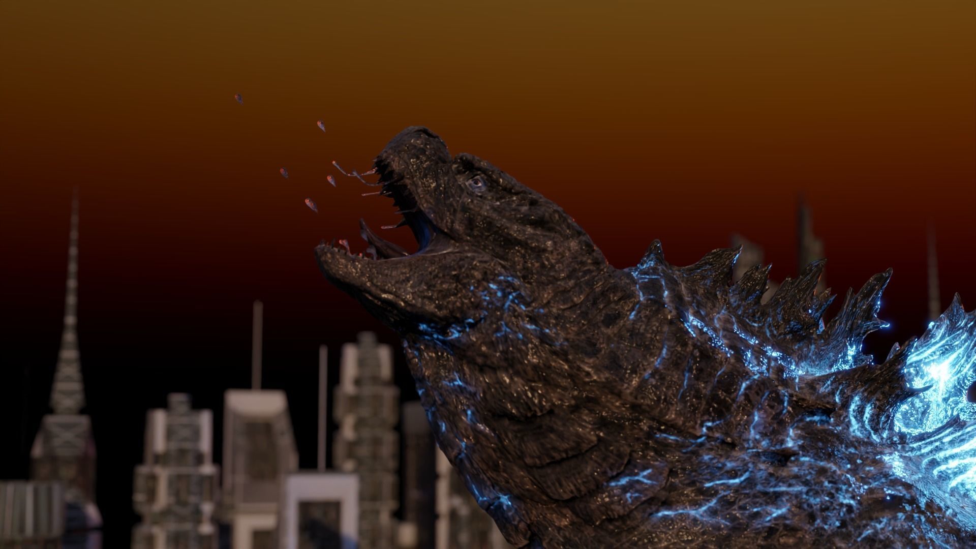 Godzilla - The Ultimate Roar 3D model_9