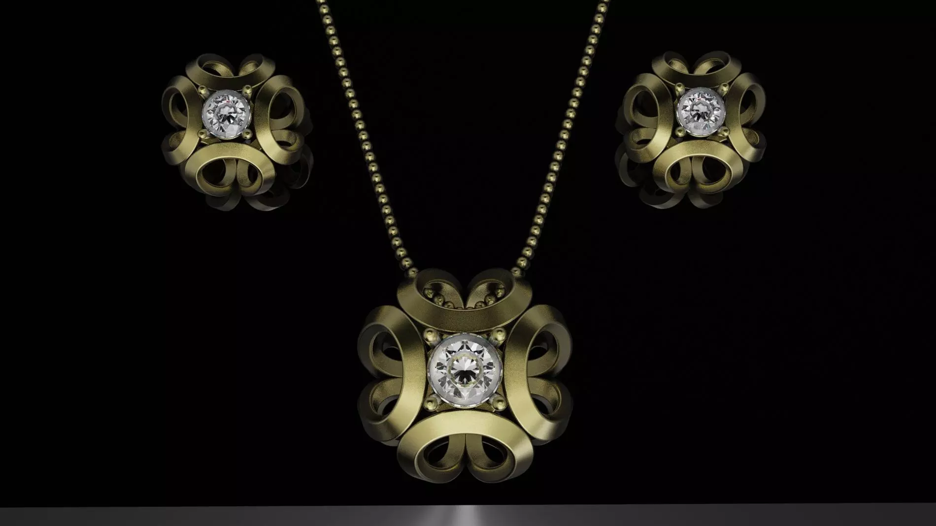 Jewelry half set Free 3D print model