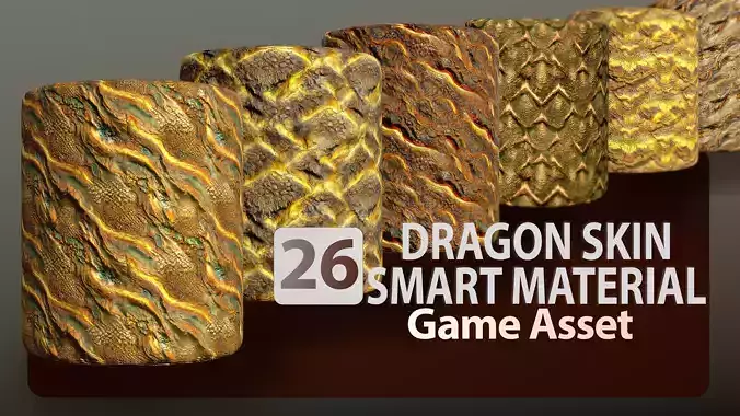 26 Fantasy Dragon Skin Texture