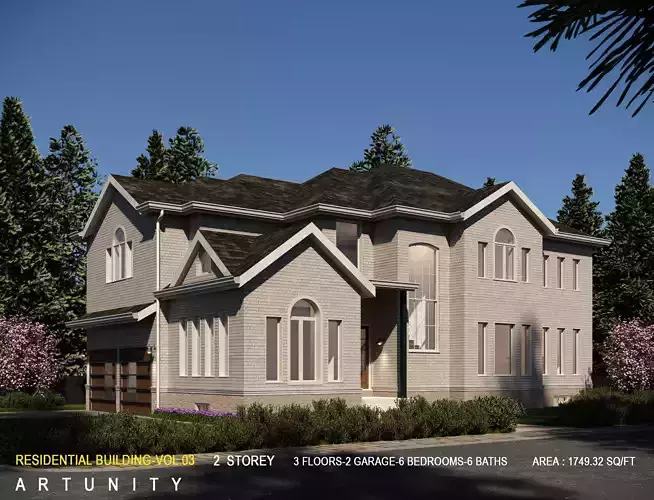 Residential-Building-vol-03-3Dmodel 3D model