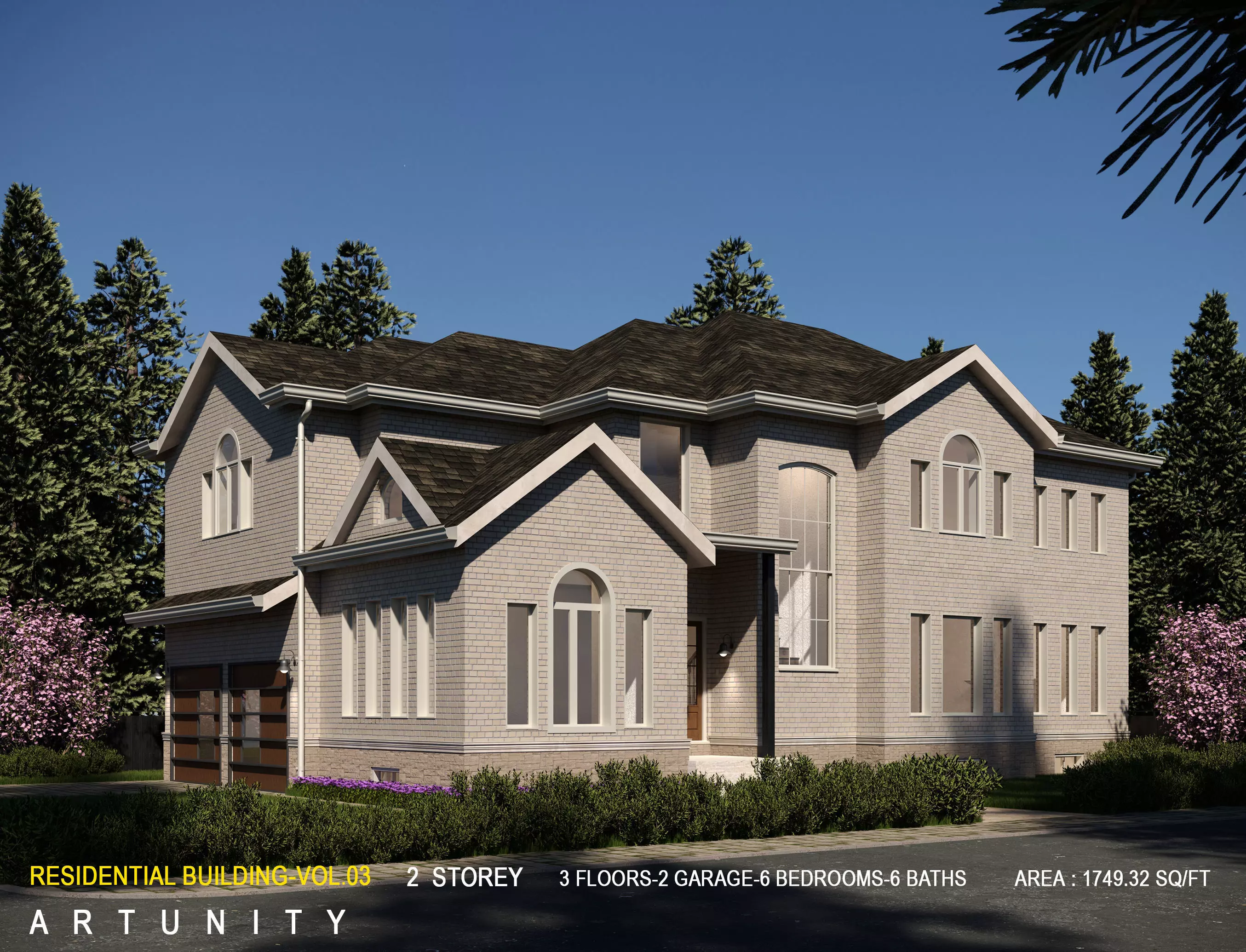 Residential-Building-vol-03-3Dmodel 3D model_0