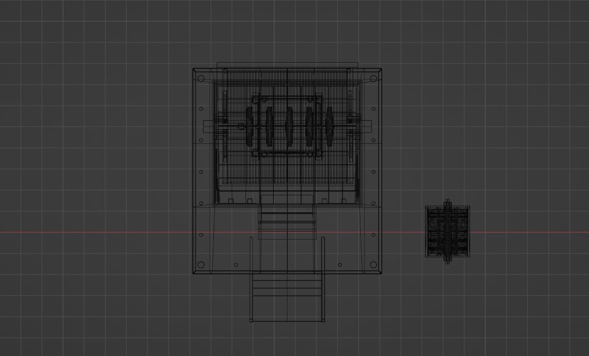 Japanese Temple - Game Ready - PBR Low-poly 3D model_8
