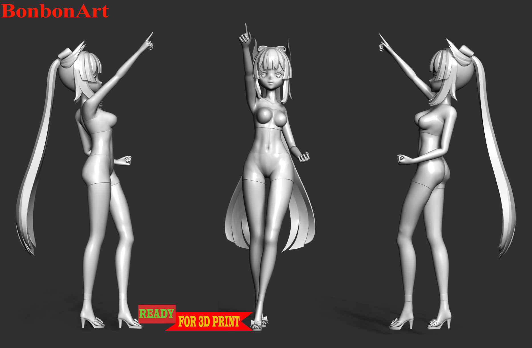 Kokomi - Genshin Impact 3D print model_2