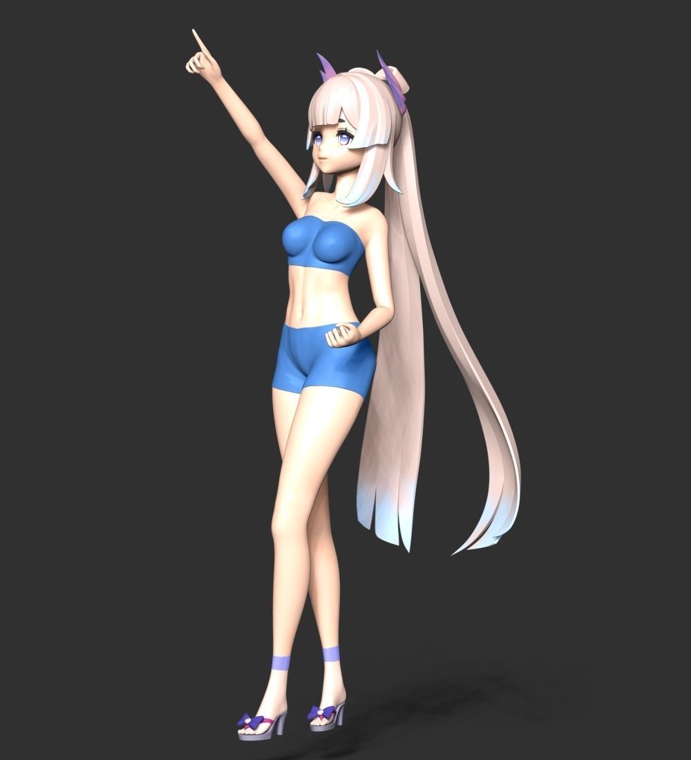 Kokomi - Genshin Impact 3D print model_11