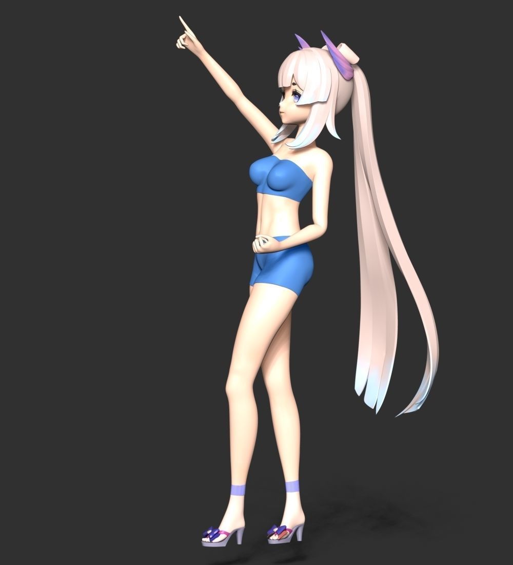 Kokomi - Genshin Impact 3D print model_16