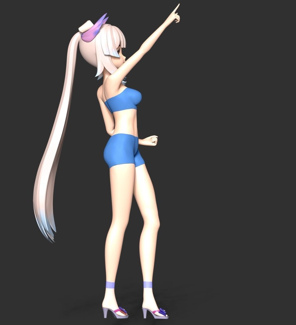 Kokomi - Genshin Impact 3D print model_17