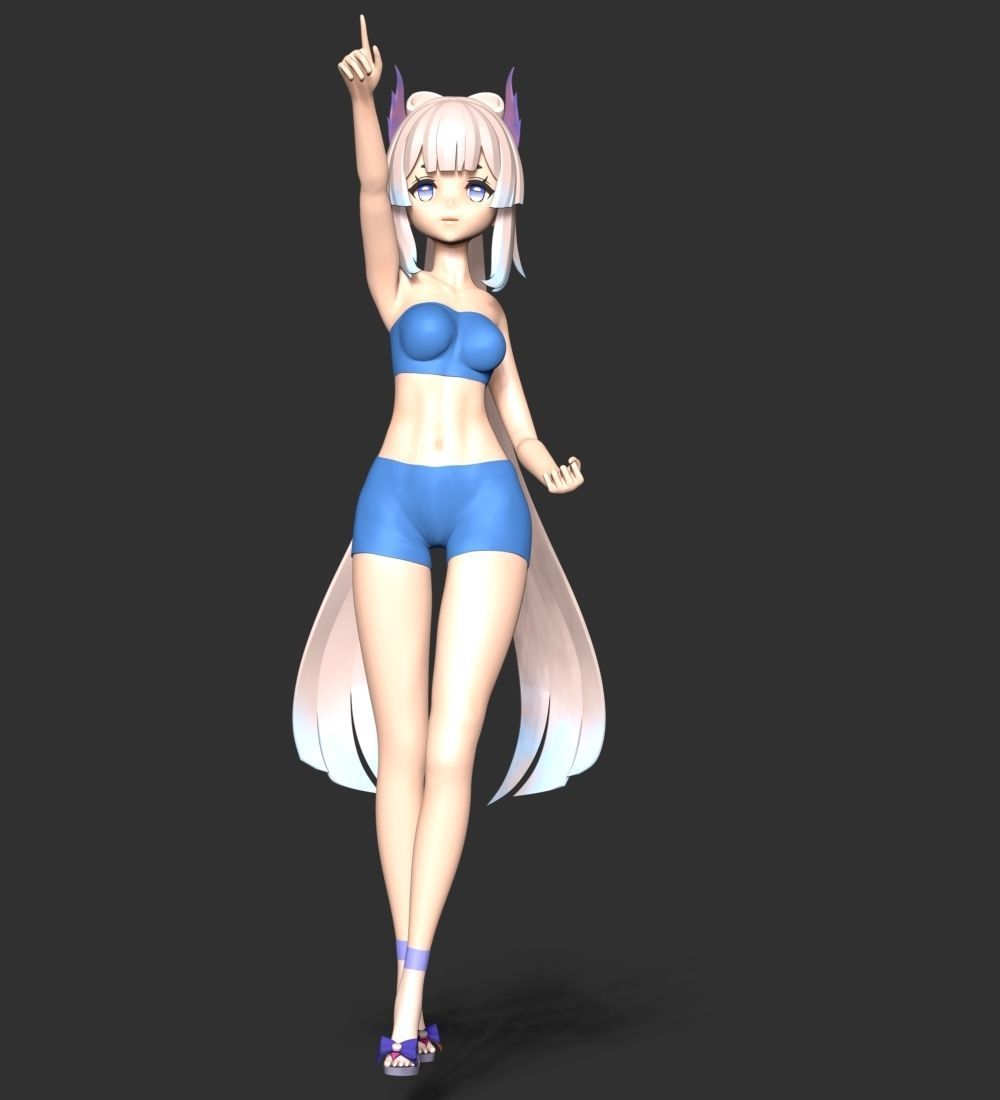 Kokomi - Genshin Impact 3D print model_15