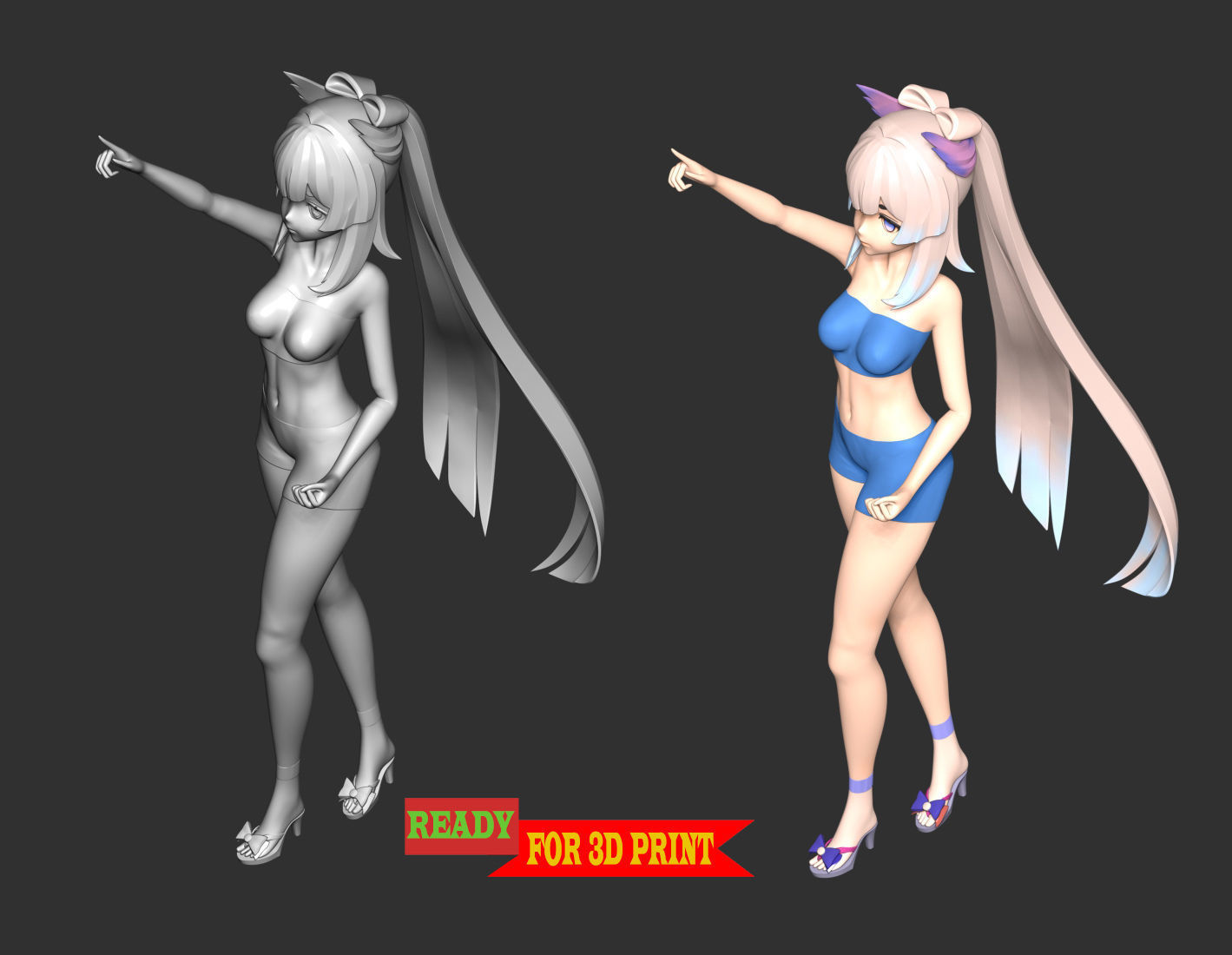 Kokomi - Genshin Impact 3D print model_5