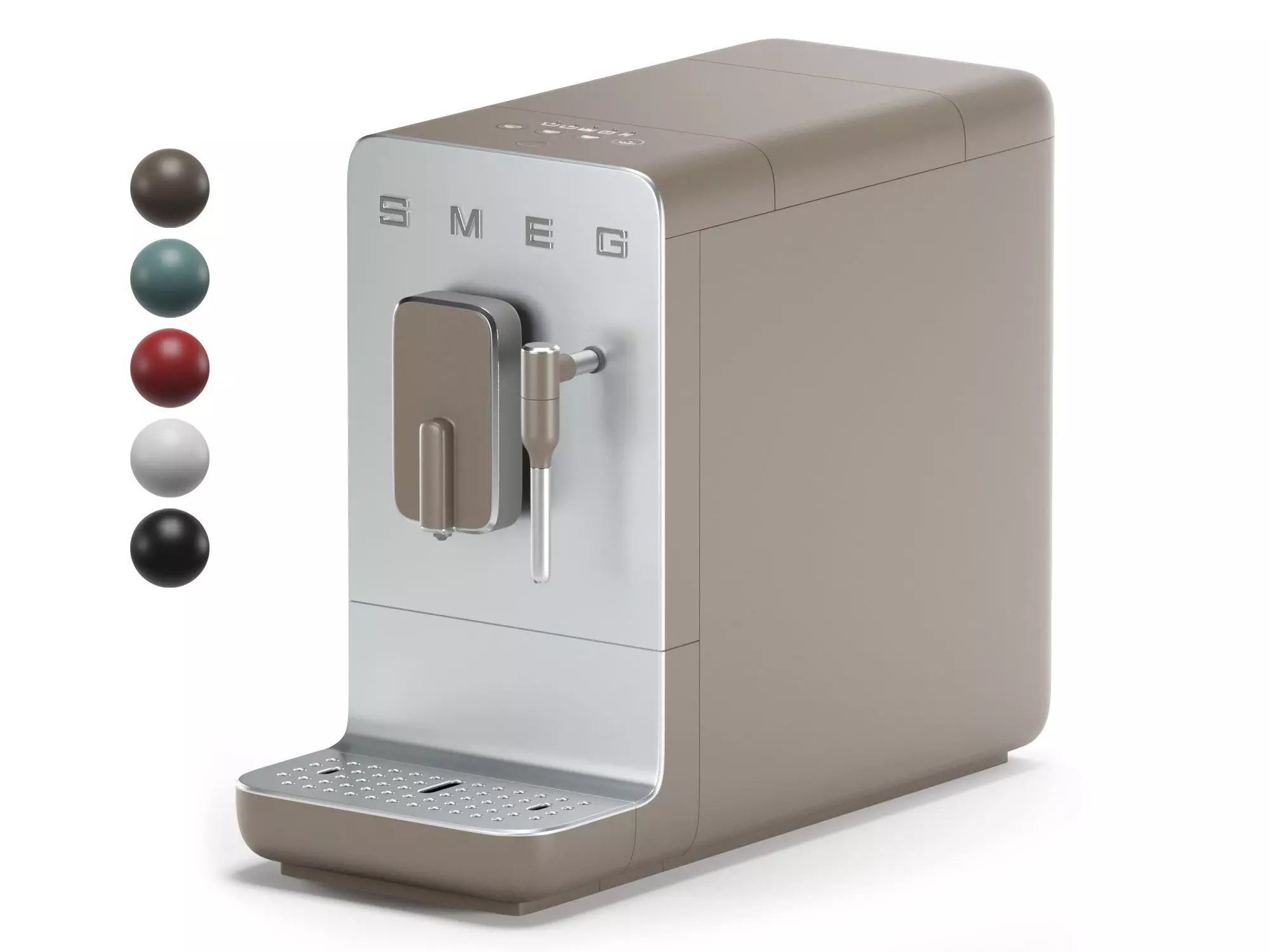 SMEG coffee machine 3D model