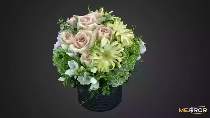 Flower Basket Bouquet
