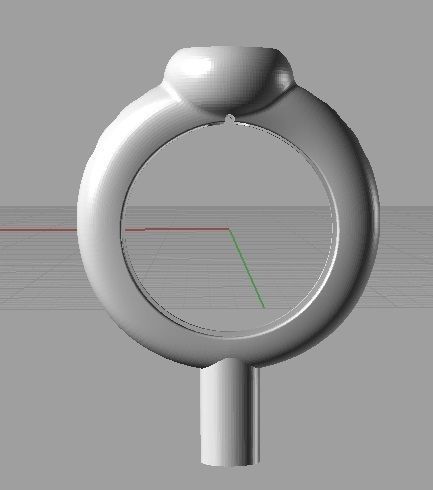 YD150 ring 3D print model_2
