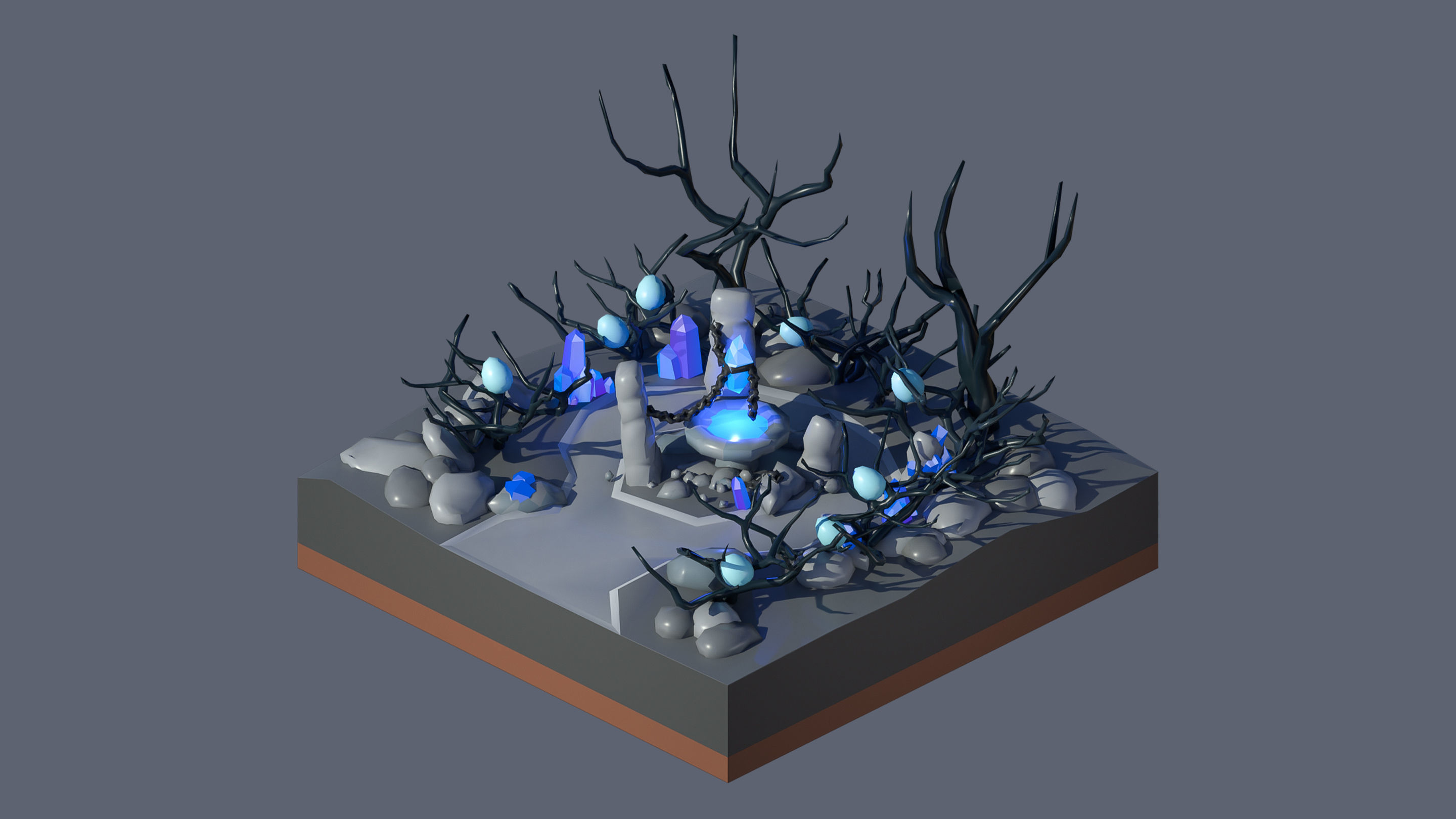 Worlds Casual Low-poly 3D model_68
