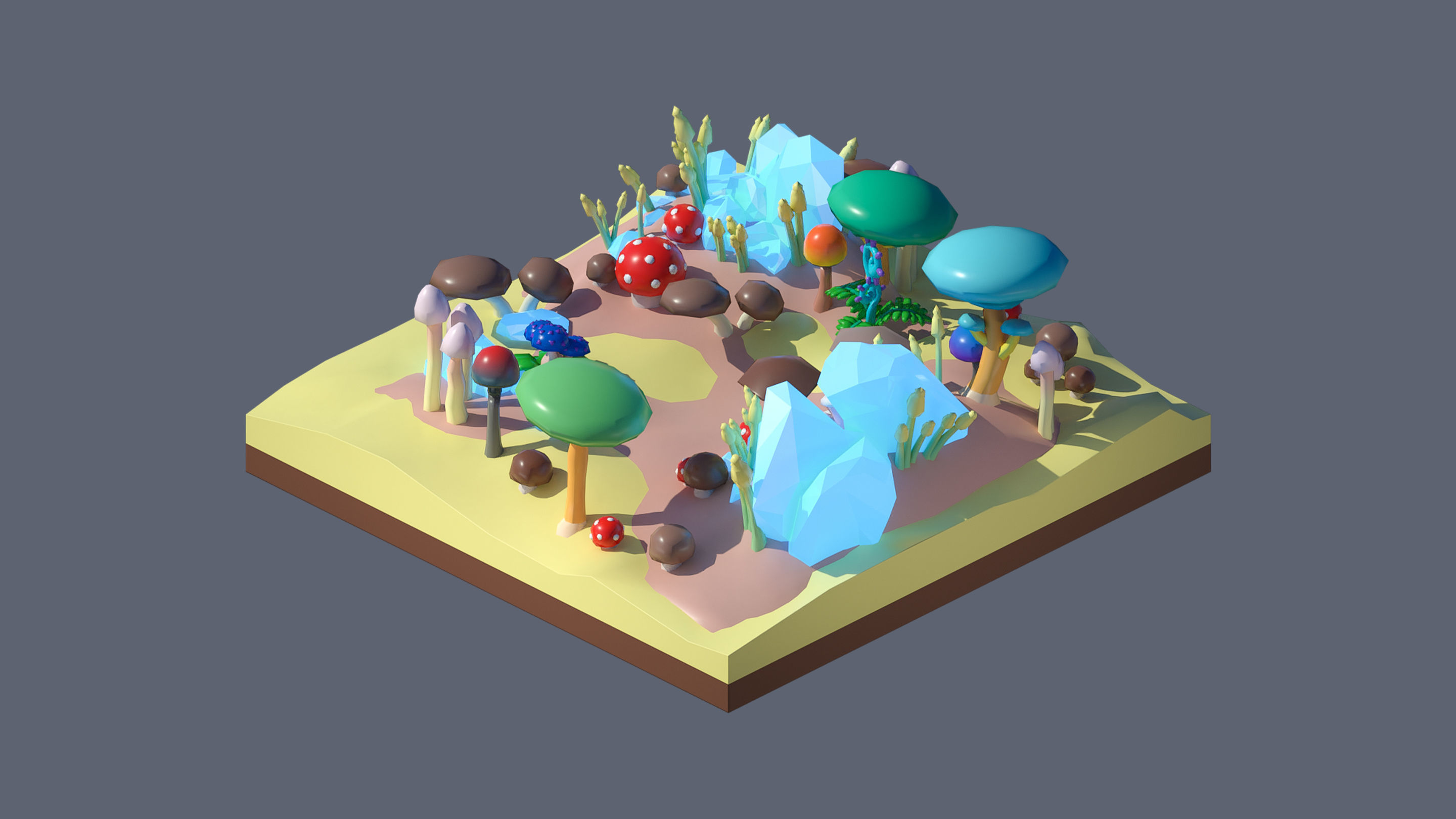 Worlds Casual Low-poly 3D model_89