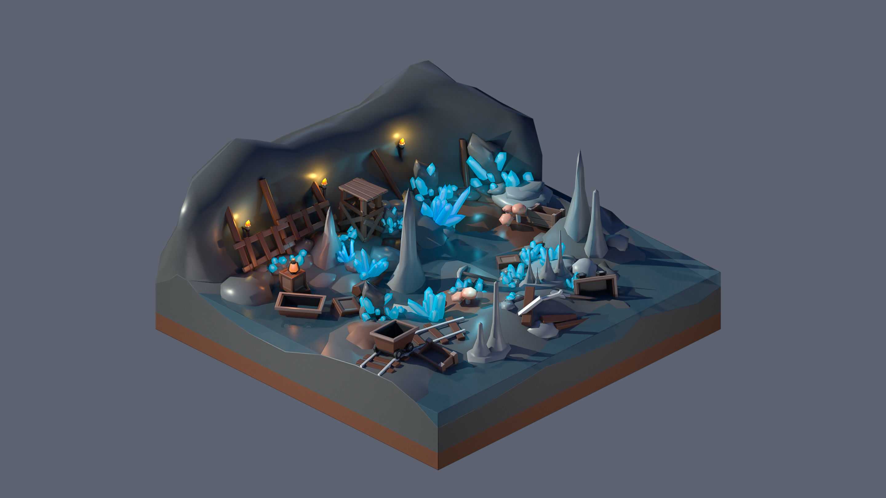 Worlds Casual Low-poly 3D model_85
