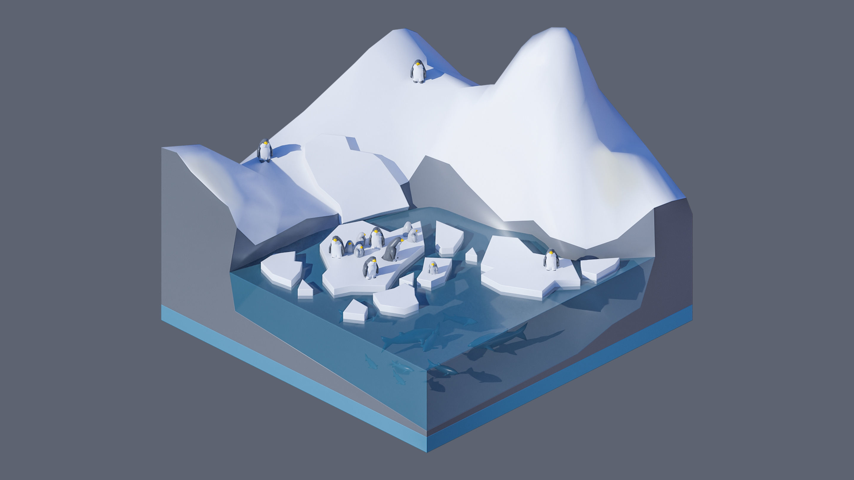 Worlds Casual Low-poly 3D model_18