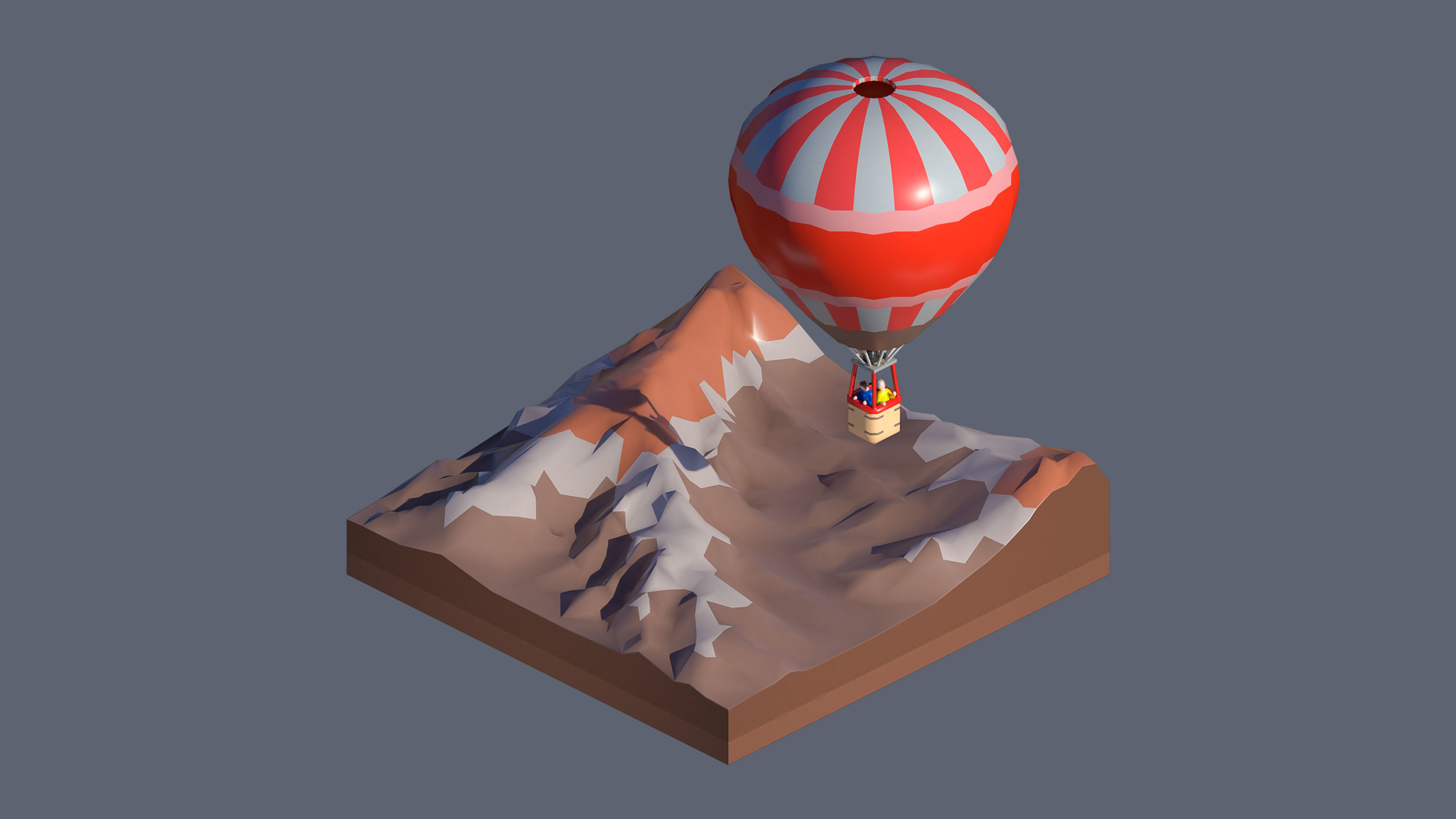 Worlds Casual Low-poly 3D model_75