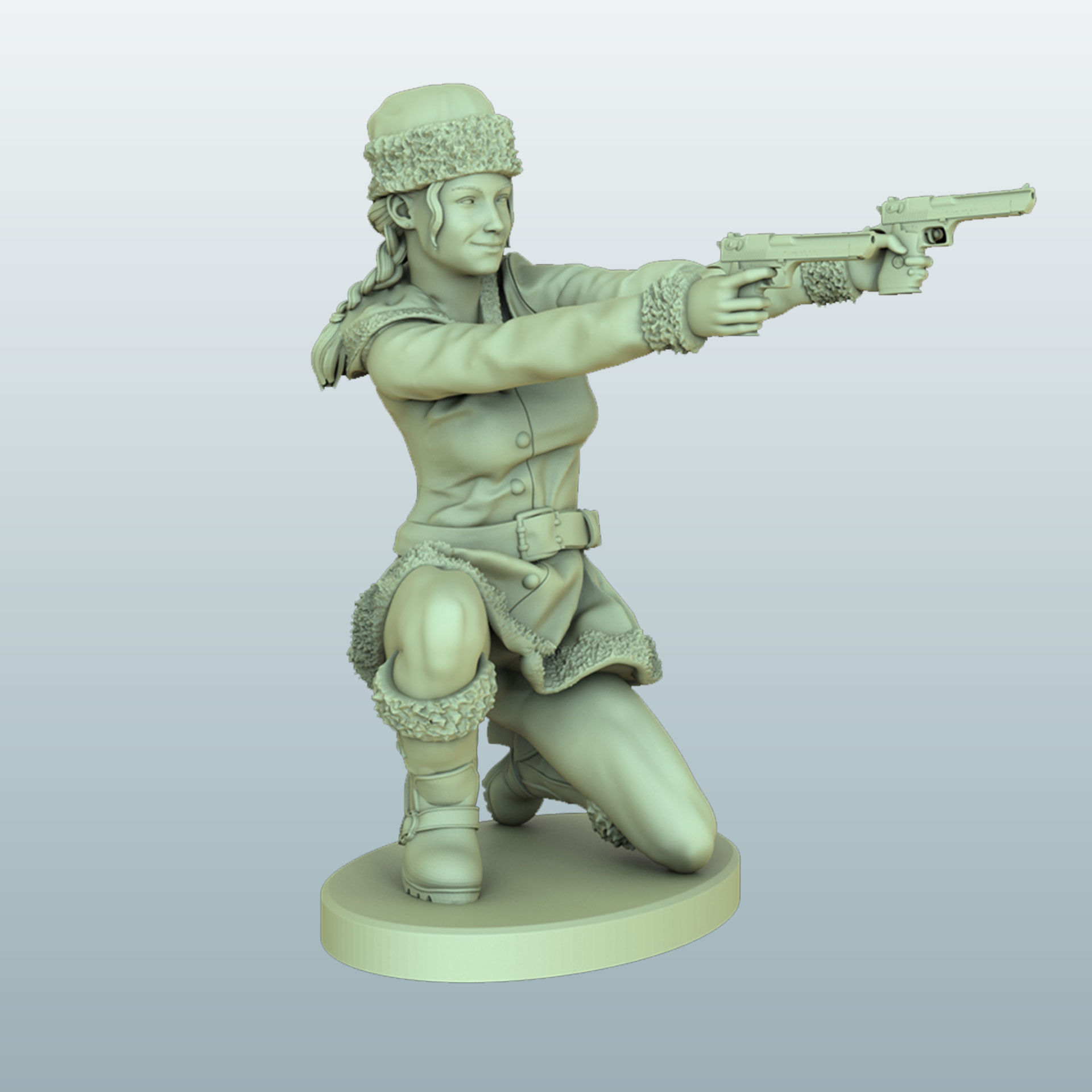 christmas dangerous girls 3D print model_3