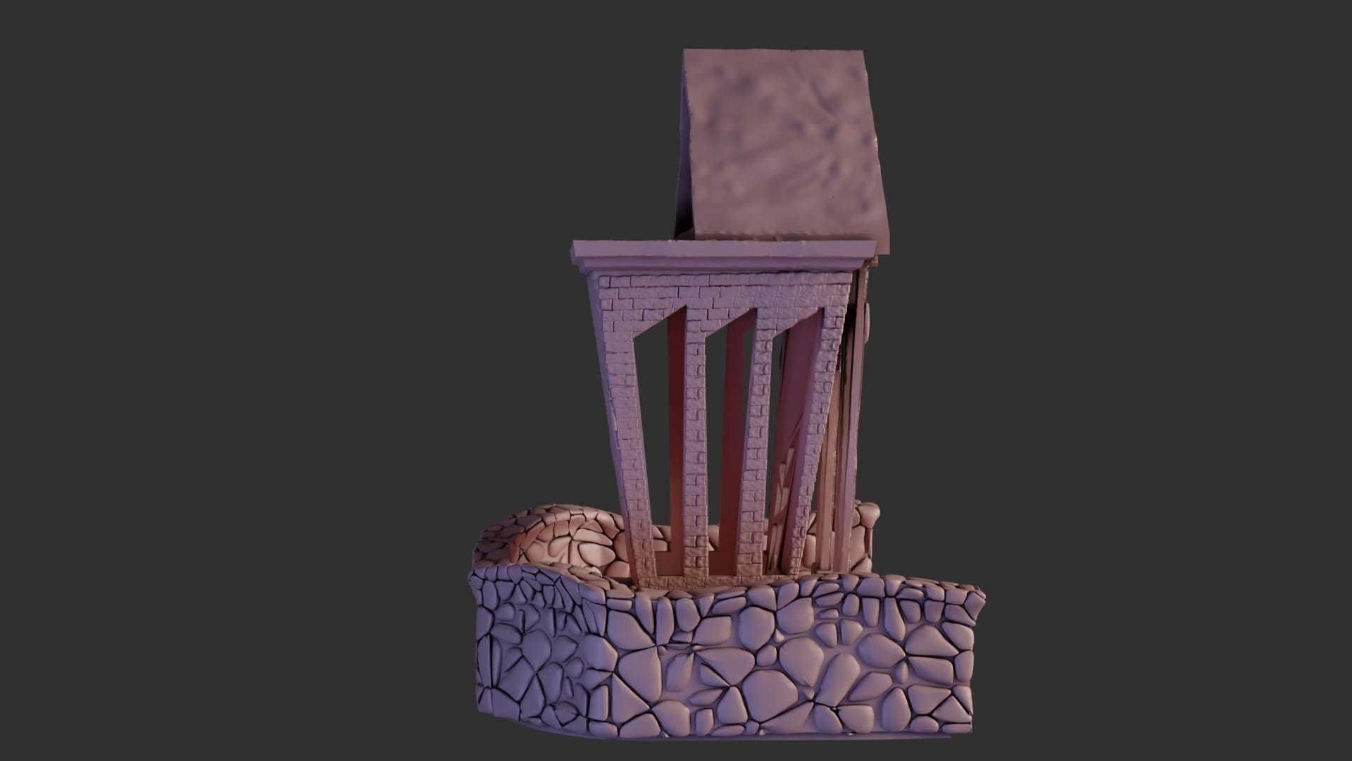 City Hall - Halloween Town Project 3D Print Model 3D print model_1