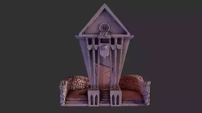 City Hall - Halloween Town Project 3D Print Model 3D print model