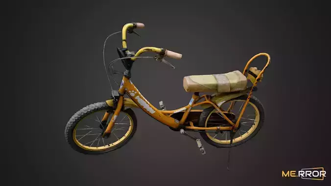 Rusty Kids Bicycle Photogrametry