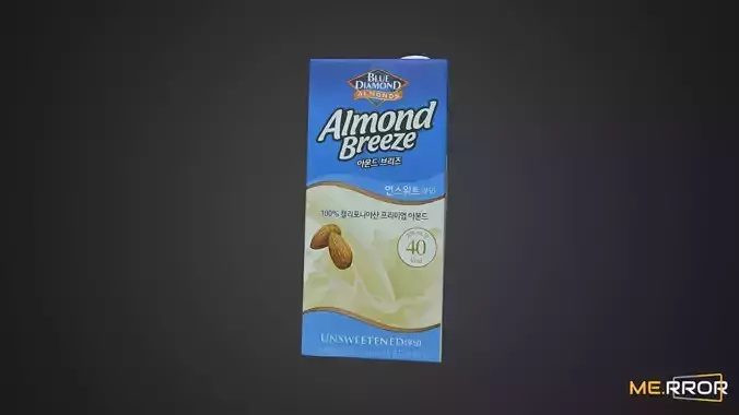 Game Ready Almond Milk Carton
