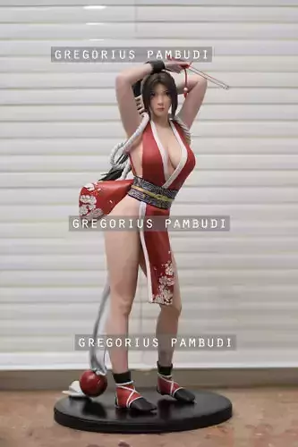Mai Shiranui King of Fighters Fan Art Statue 3d Printable 3D print model