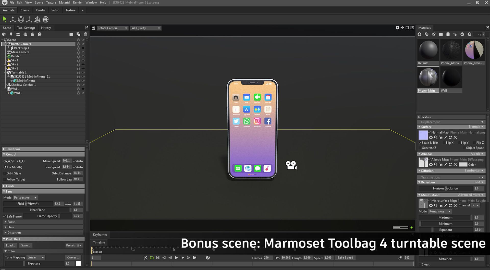 Apple iPhone 12 - PRO Edition Low-poly 3D model_11