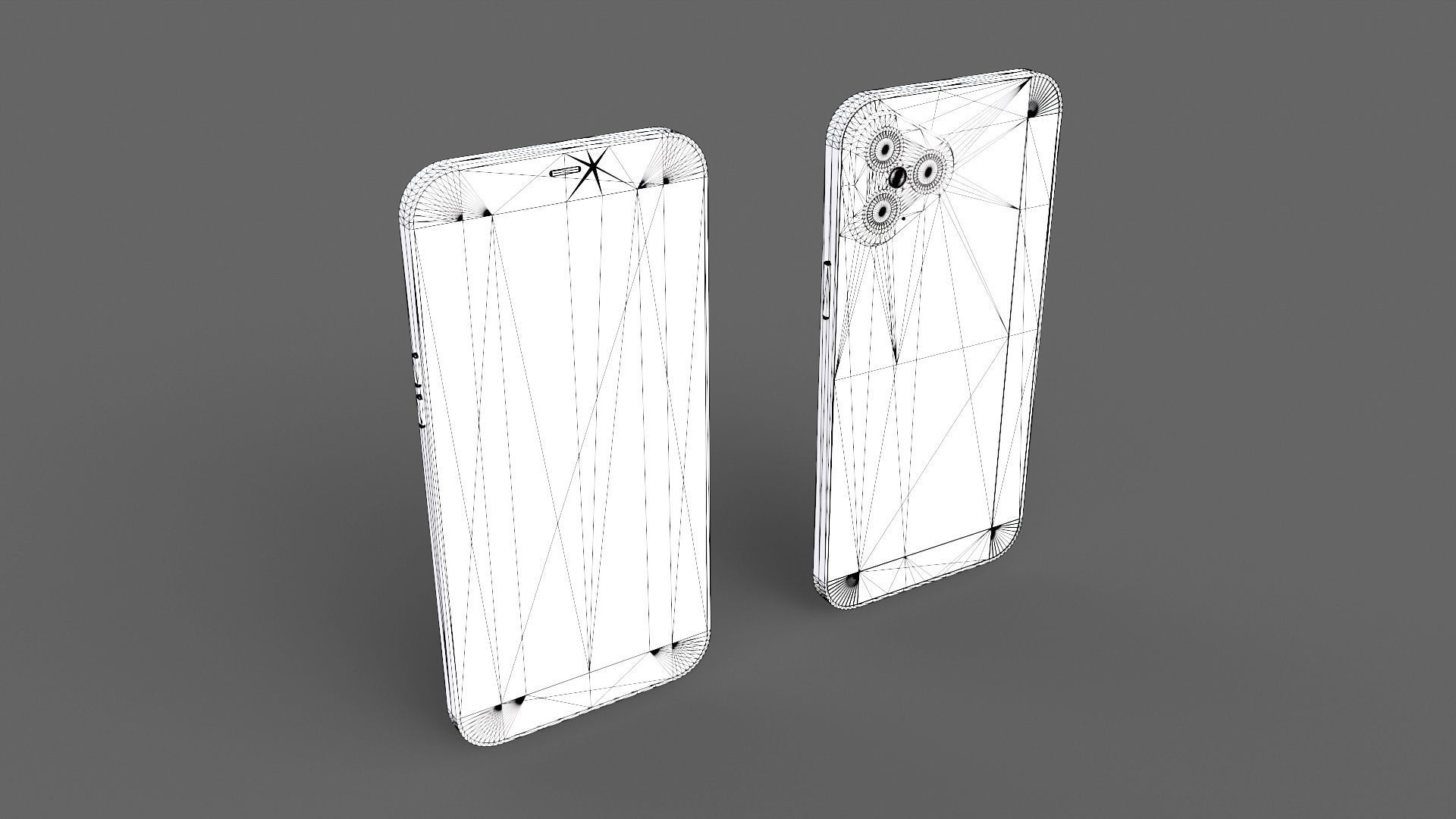 Apple iPhone 12 - PRO Edition Low-poly 3D model_14