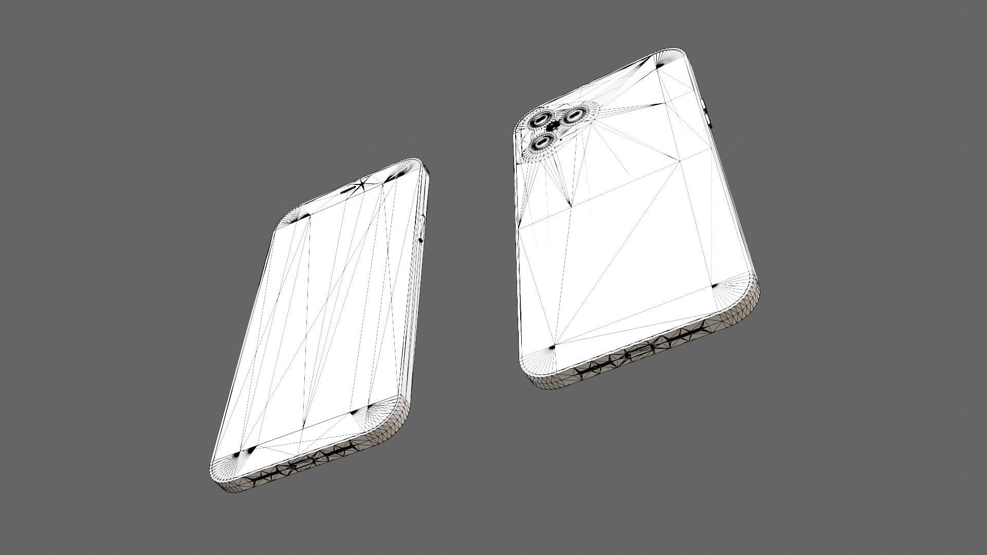 Apple iPhone 12 - PRO Edition Low-poly 3D model_15