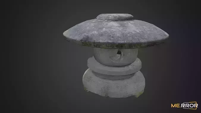 Game Ready Small Stone Lantern