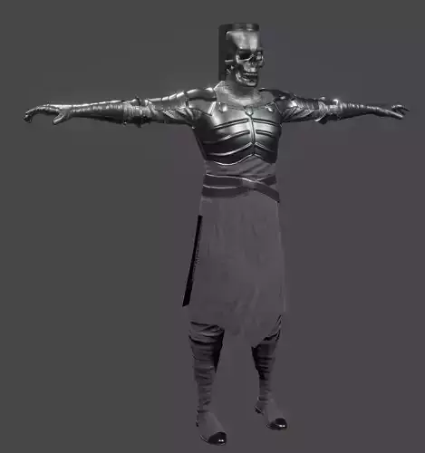 Ghost medieval templar knigh suit