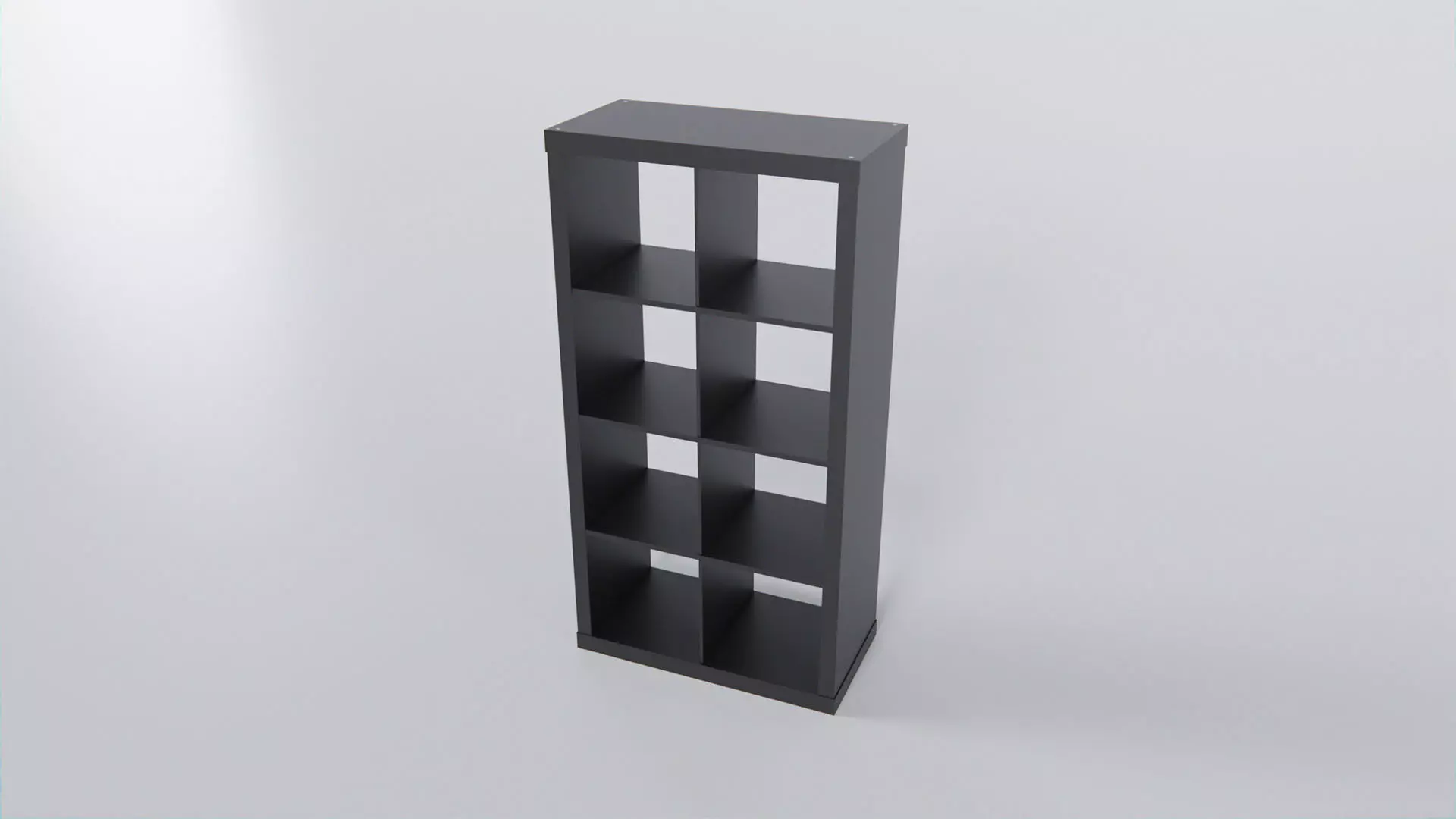 IKEA KALLAX 77x147 cm Low-poly 3D model_0