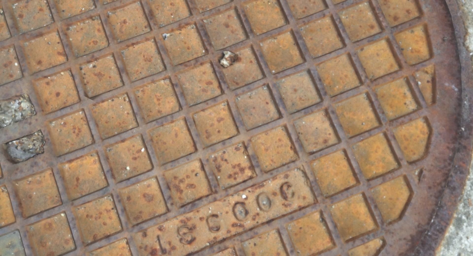 Manhole Cover1 Low-poly 3D model_5