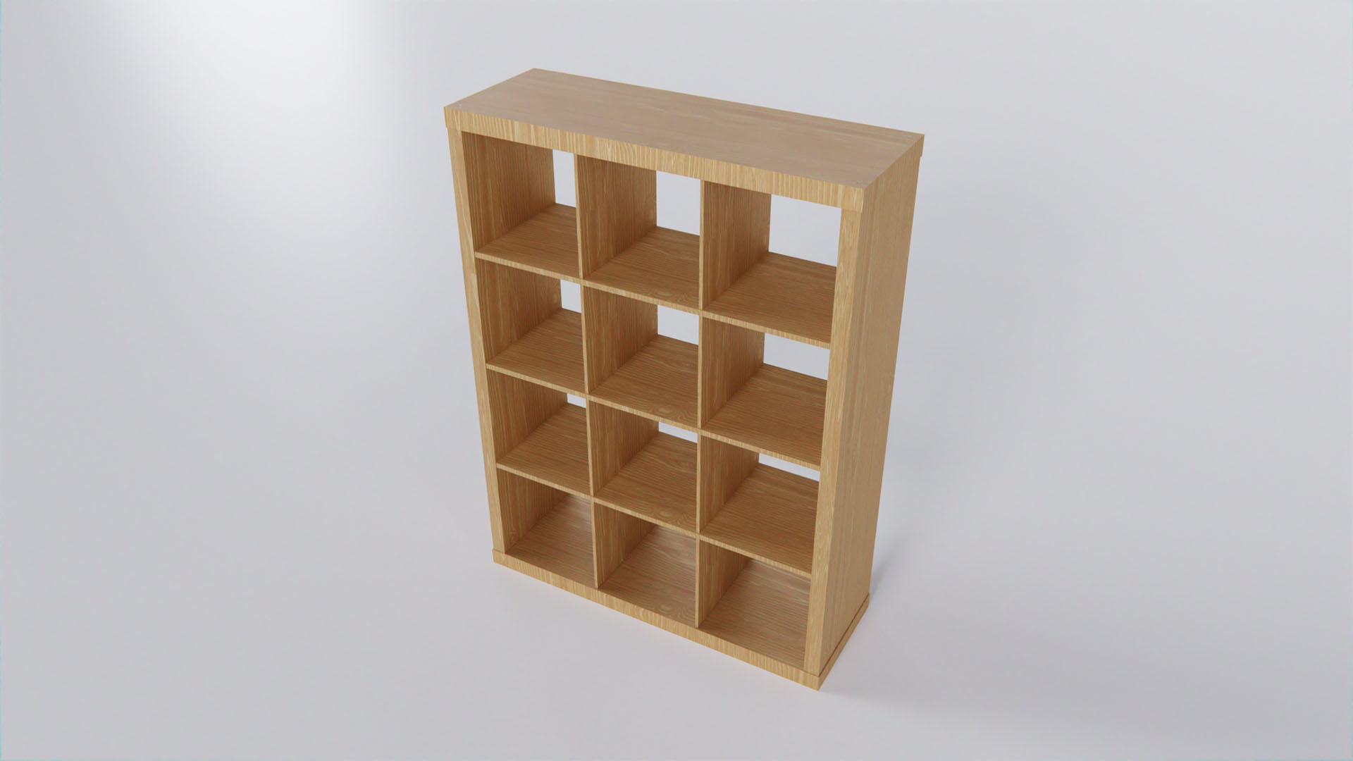 IKEA KALLAX 112x147 cm Low-poly 3D model_2