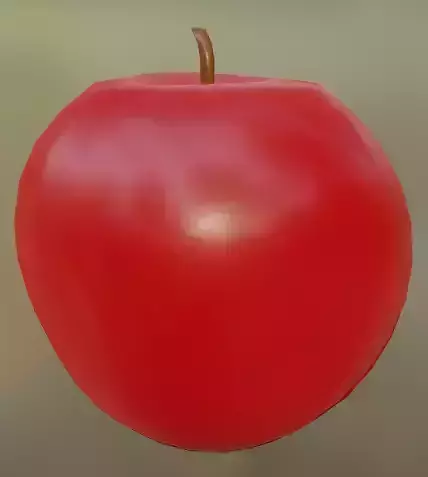 Cartoon Apple For VRChat