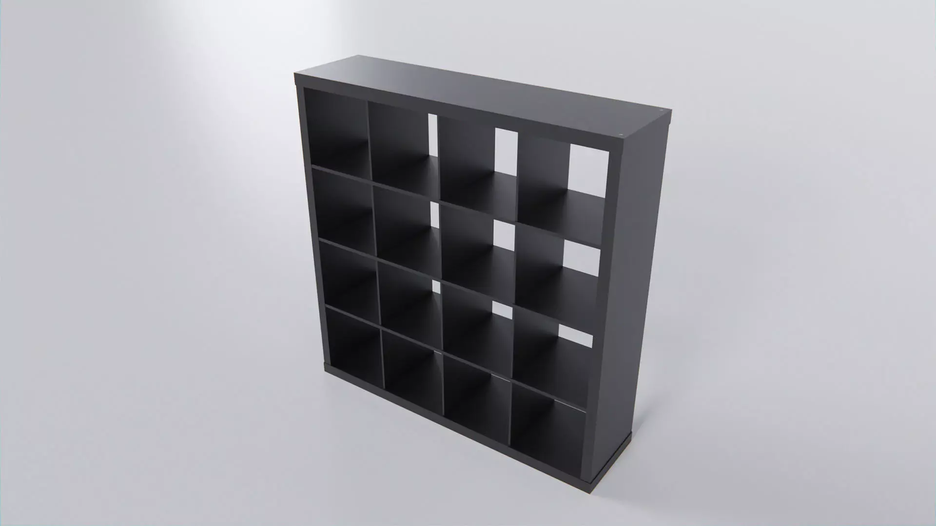 IKEA KALLAX 147x147 cm Low-poly 3D model_0