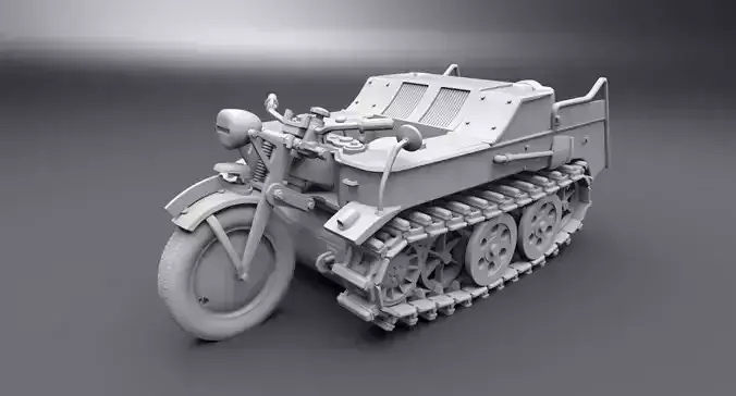 SdKfz 2 Ketttenkrad Scale model