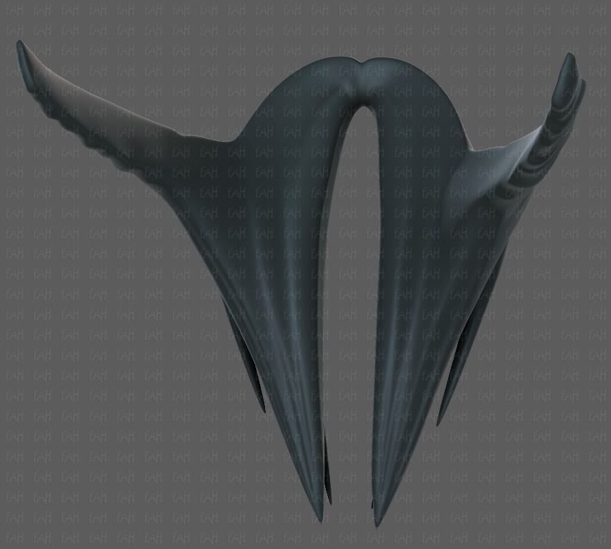 Beard V40 Low-poly 3D model_41