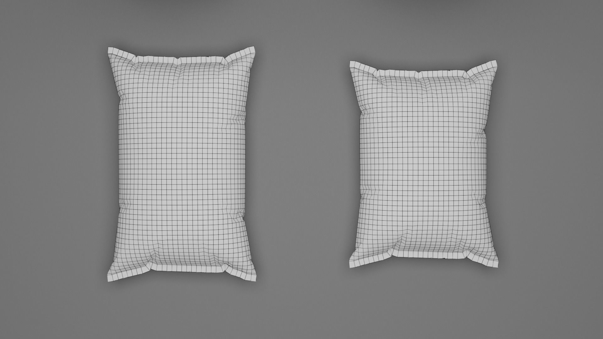 Chips Packet Pack Low-poly 3D model_9