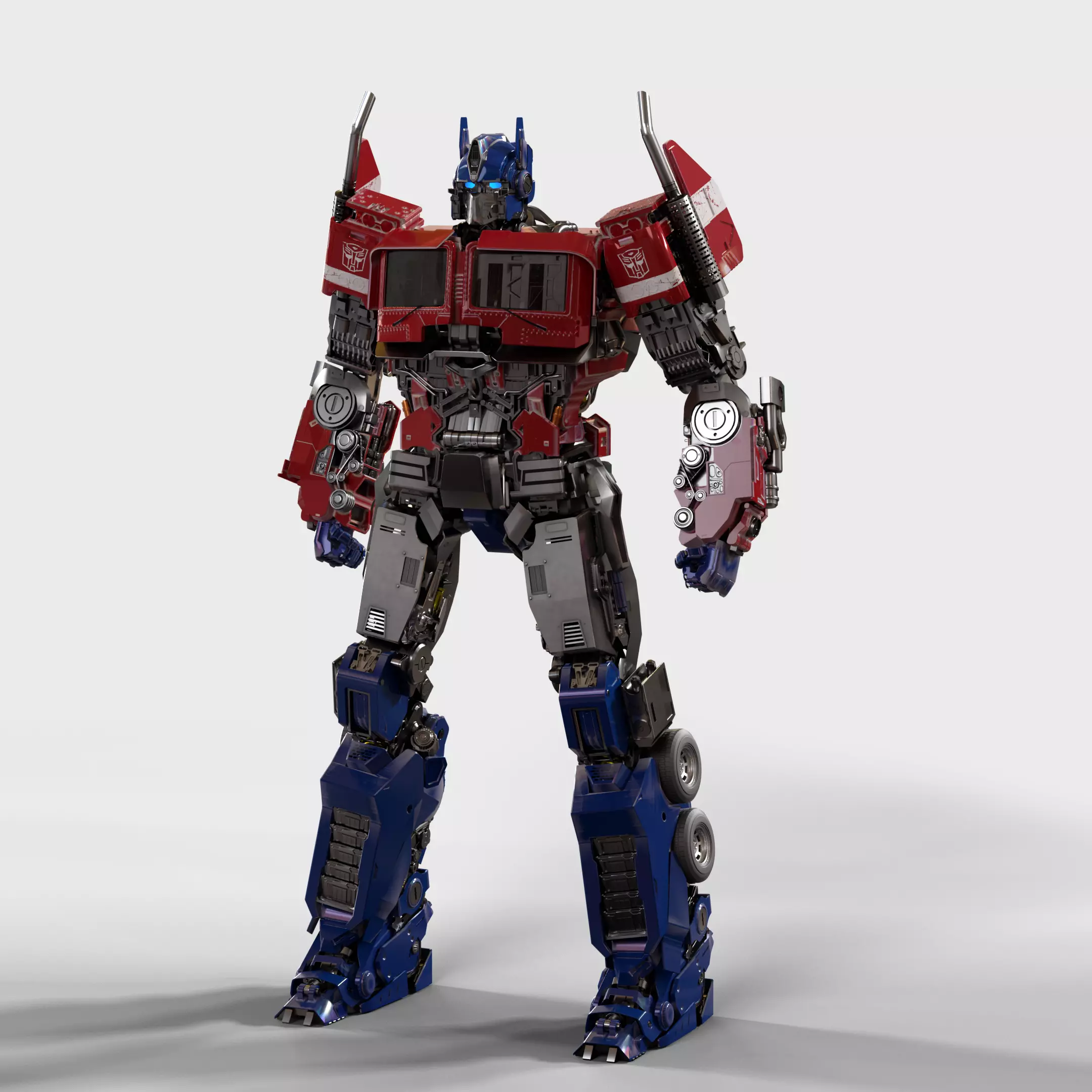 3D Optimus Prime from the Bumblebee movie 3D model_0