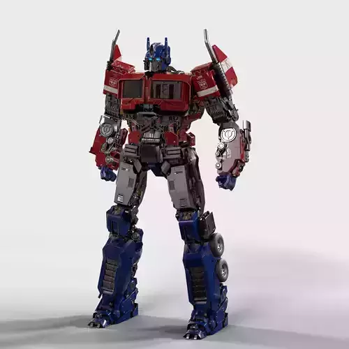 3D Optimus Prime from the Bumblebee movie 3D model