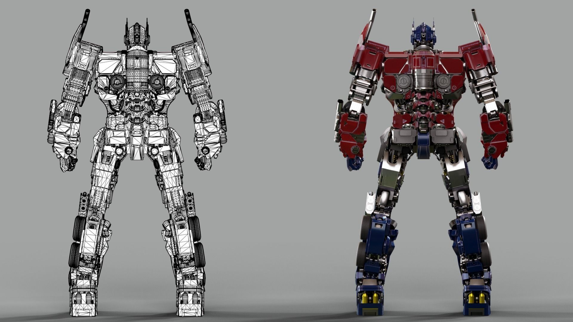 3D Optimus Prime from the Bumblebee movie 3D model_9