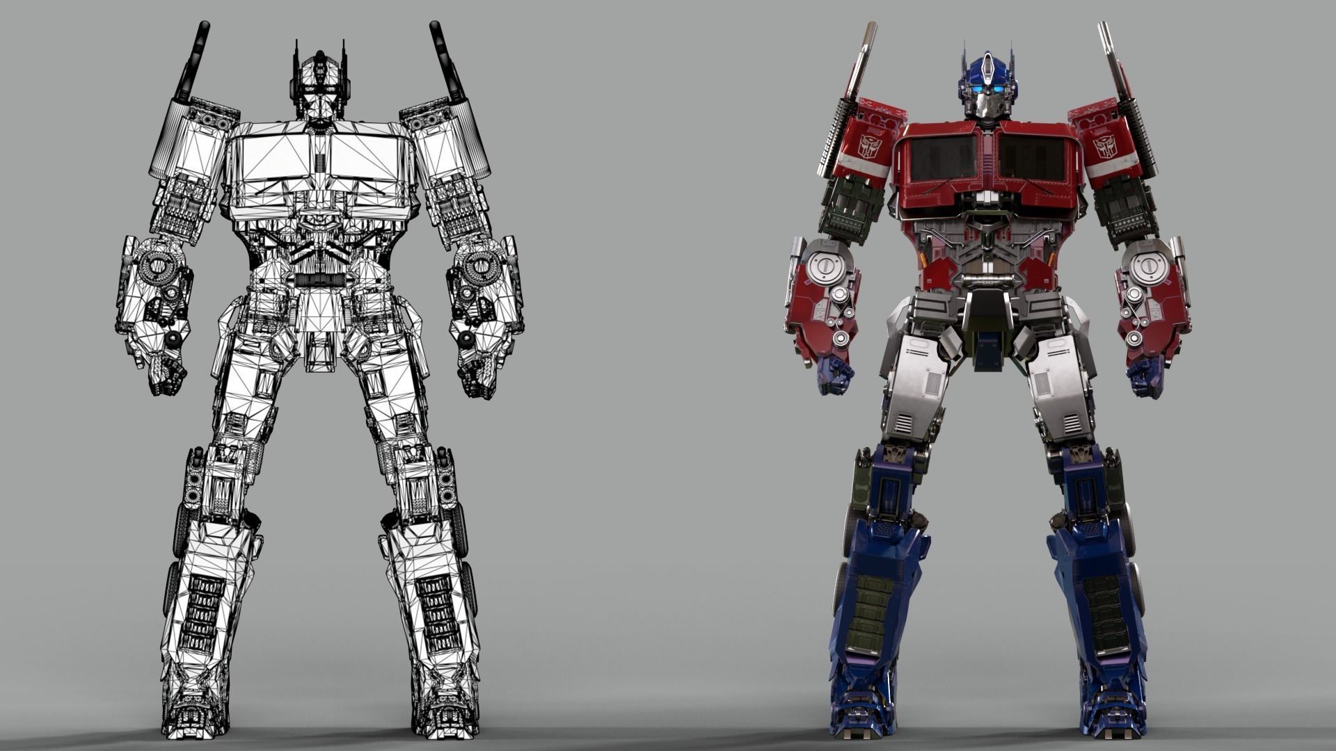 3D Optimus Prime from the Bumblebee movie 3D model_8