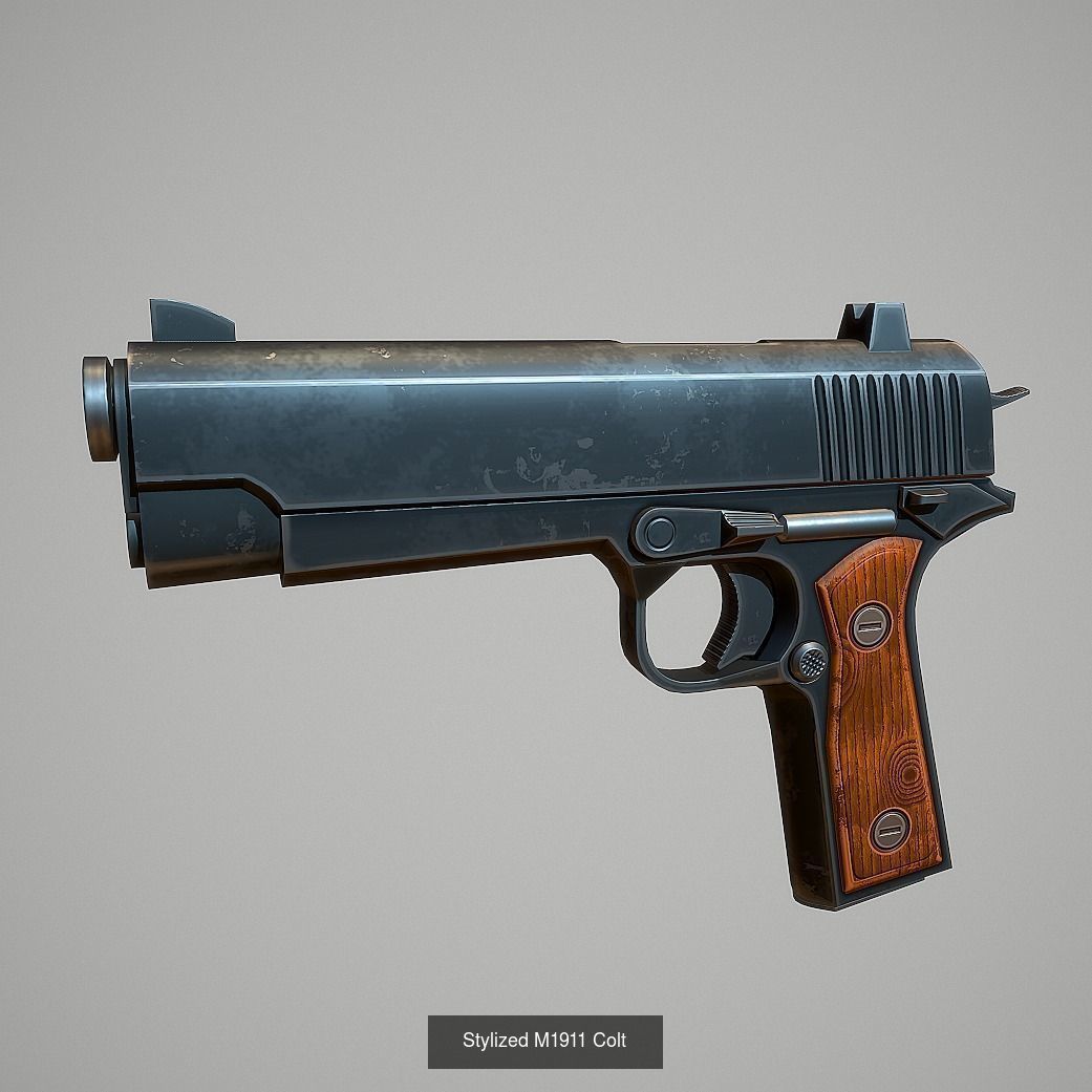 Collection of Stylized Weapons _15
