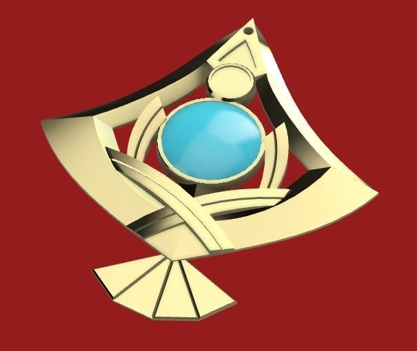 Genshin Impact - Yae Miko earrings set 3D print model_2