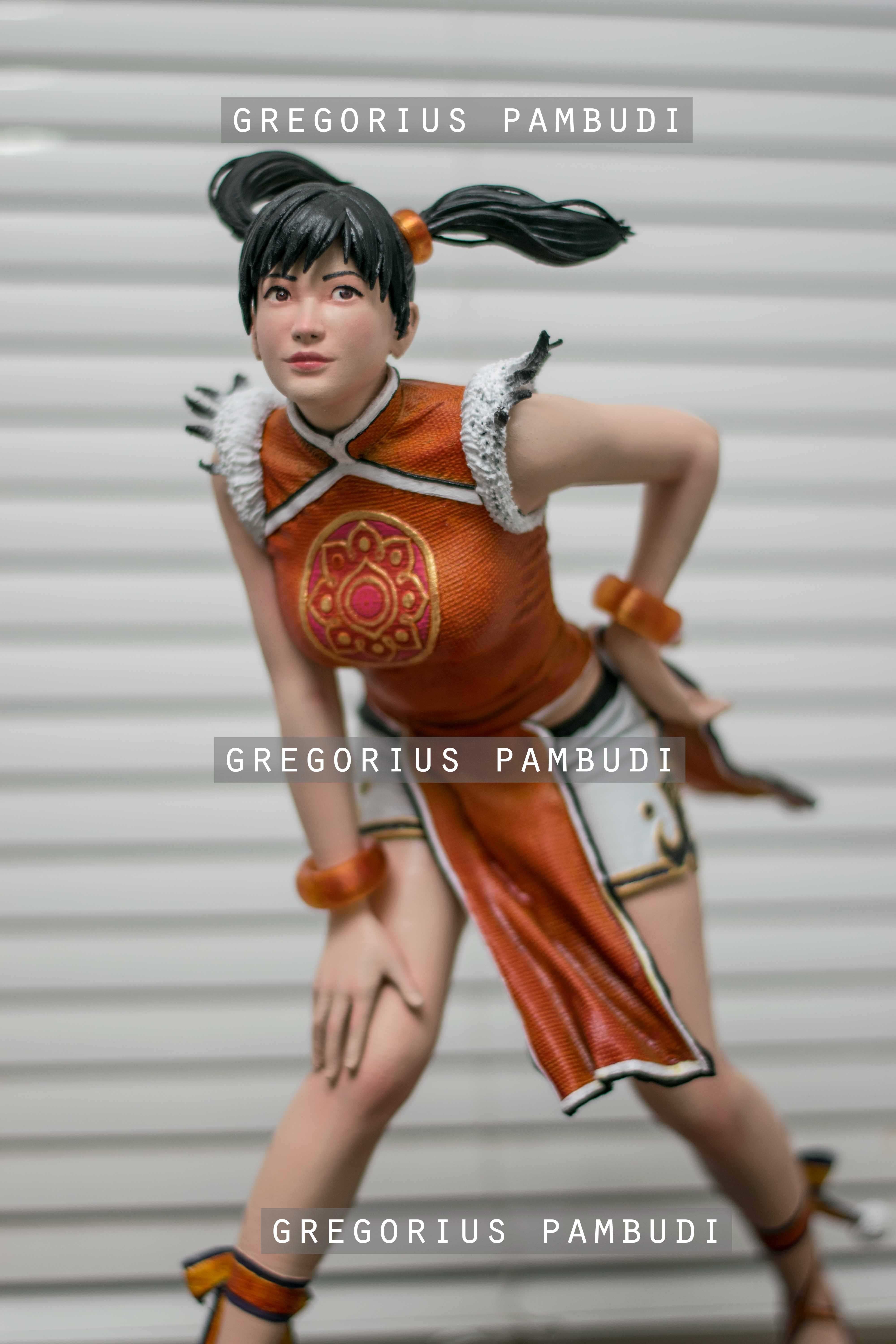 Ling Xiaoyu Tekken Fan Art Statue 3d Printable 3D print model_11