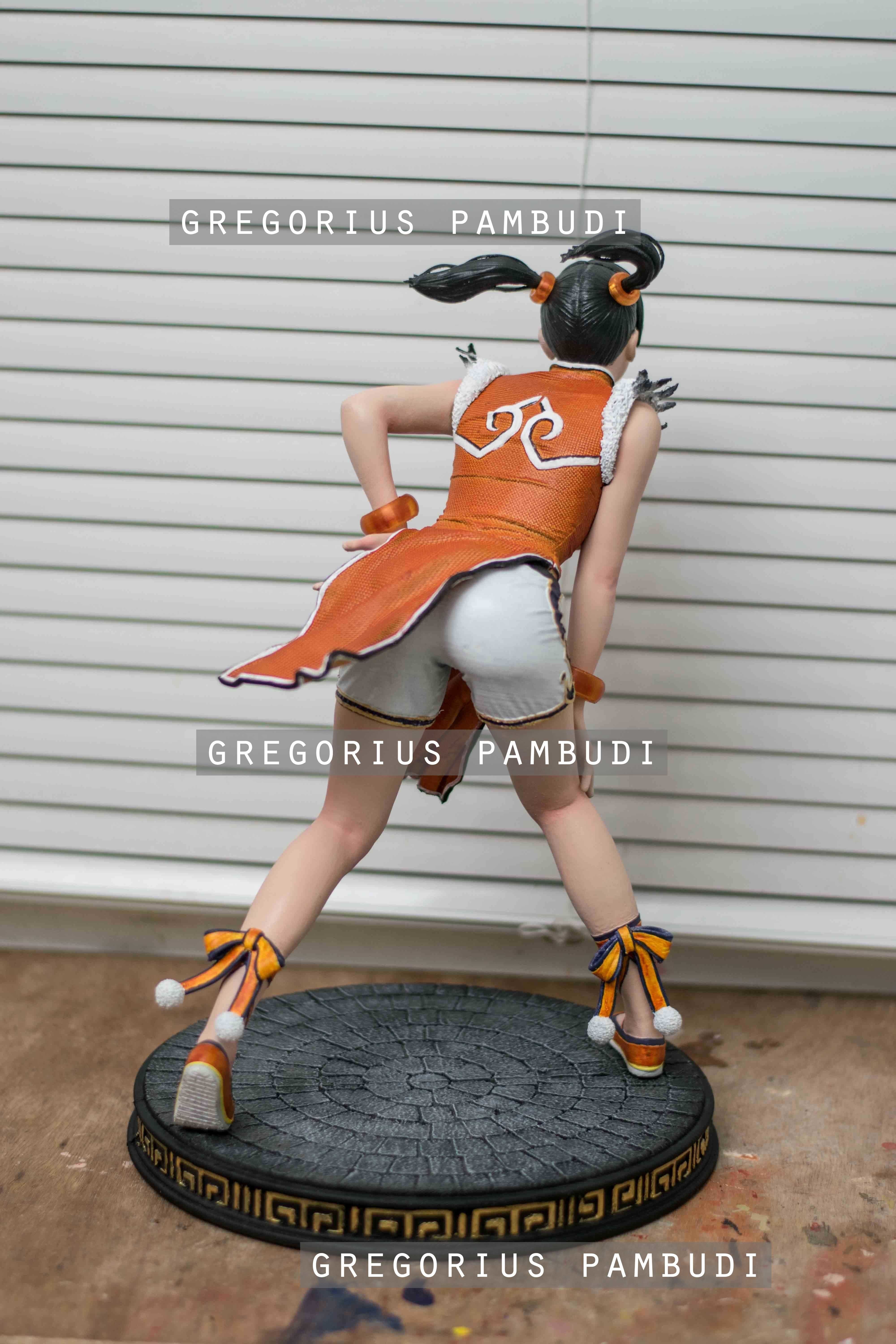 Ling Xiaoyu Tekken Fan Art Statue 3d Printable 3D print model_7
